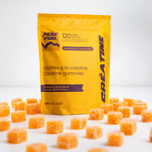 Gummies de Créatine Monohydrate | Végane, Fabriqué au Canada