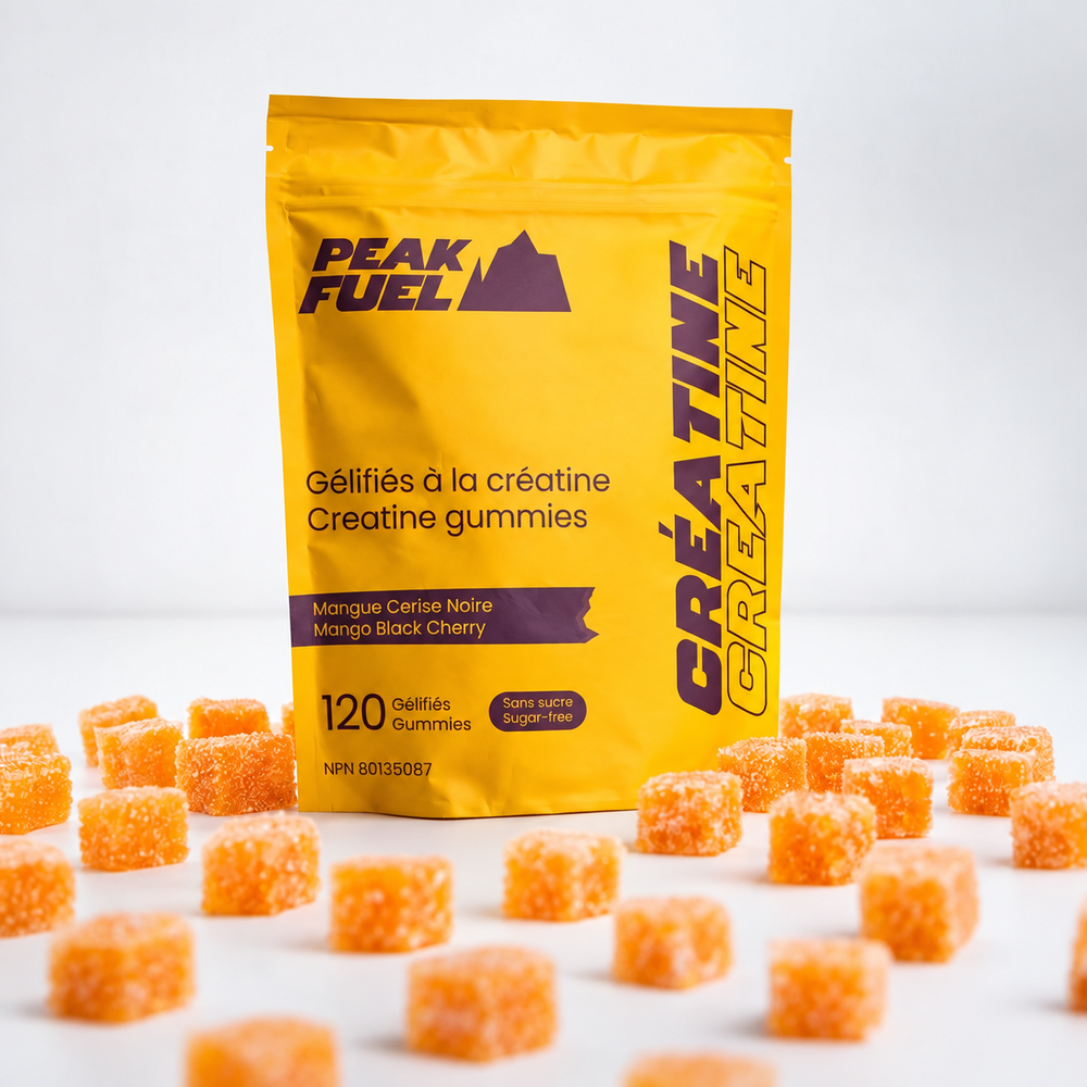 Gummies de Créatine - Mangue Cerise Noire