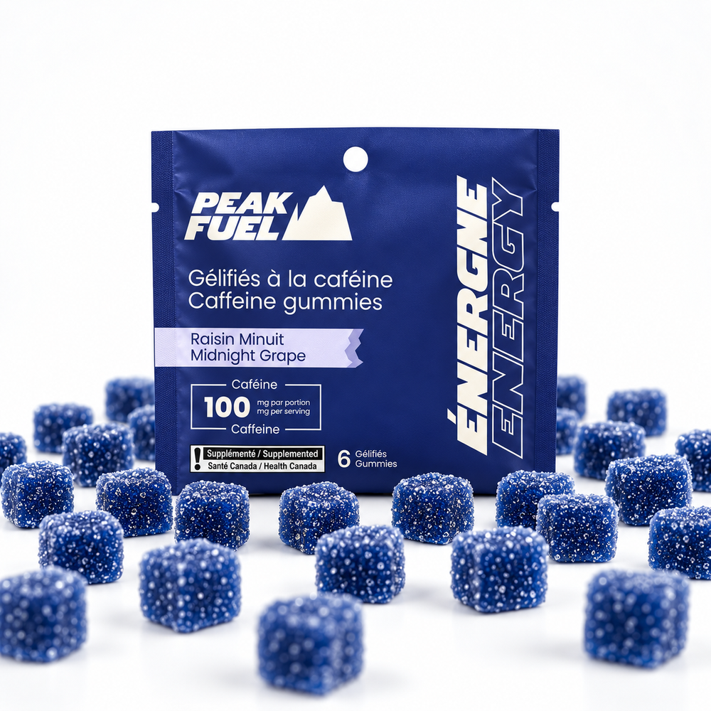 Gummies d'énergie - Raisin Minuit