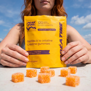 Gummies de Créatine Monohydrate | Végane, Fabriqué au Canada